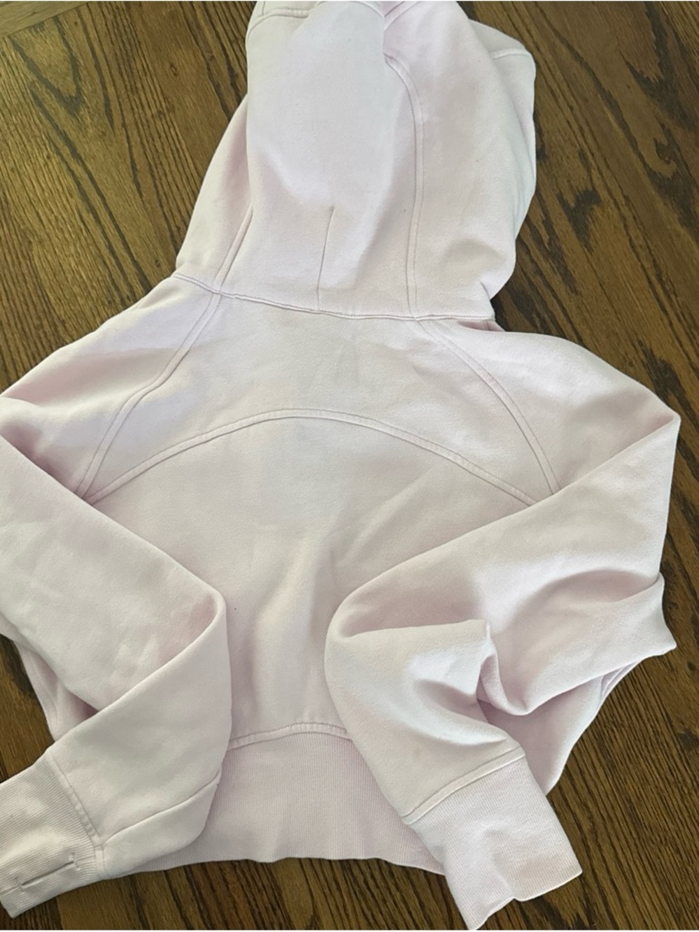 lululemon athletica Light Pink Hooded Zip Jacket - Picture 4 of 4